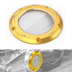 Transparent Clutch Derby Cover for Harley M8 Road Glide FLTRX/FLTRXS (2016–2023)