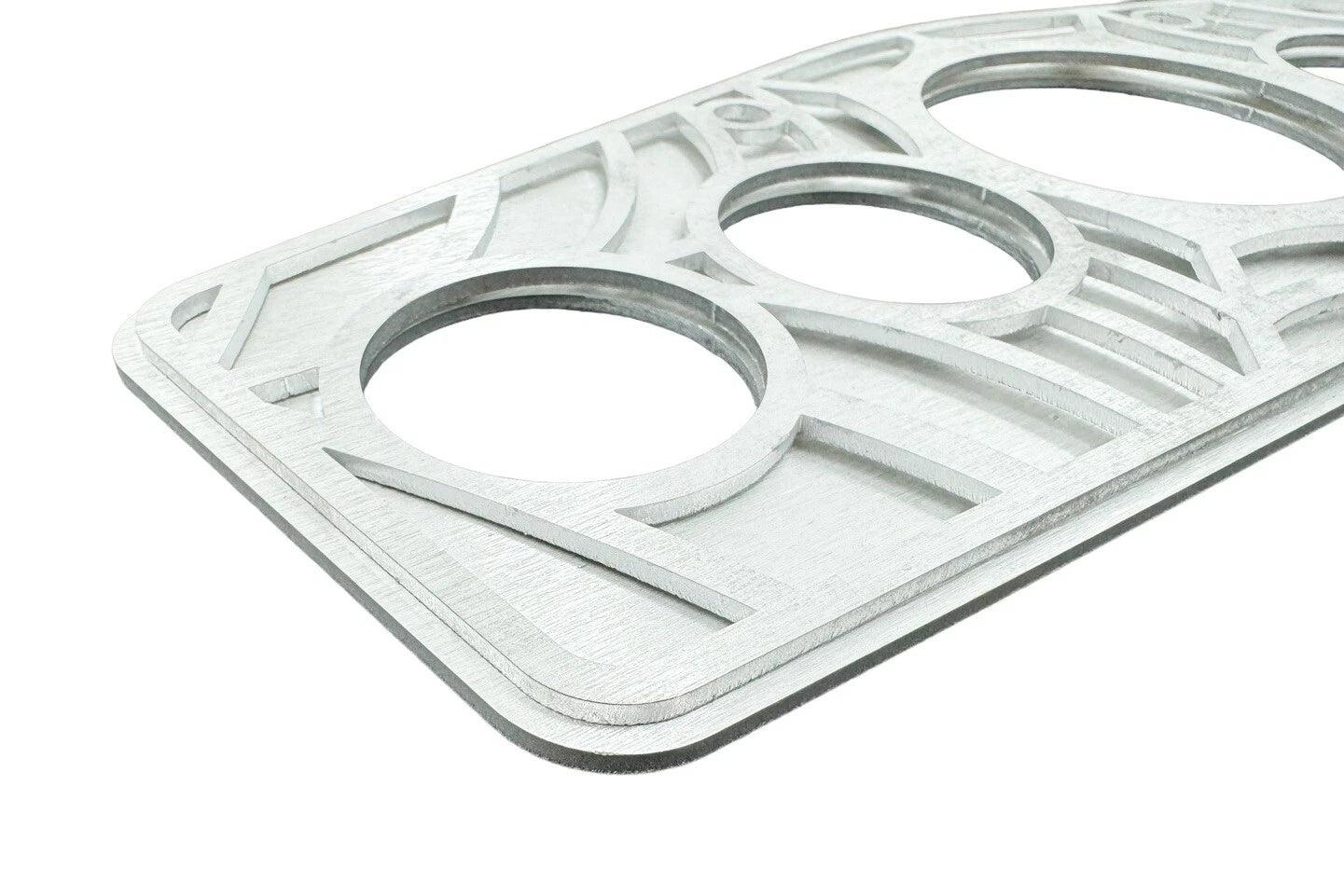 Dash Gauge Panel Cluster Aluminum Bomber Design for Hot Rod Custom (1930–1950)