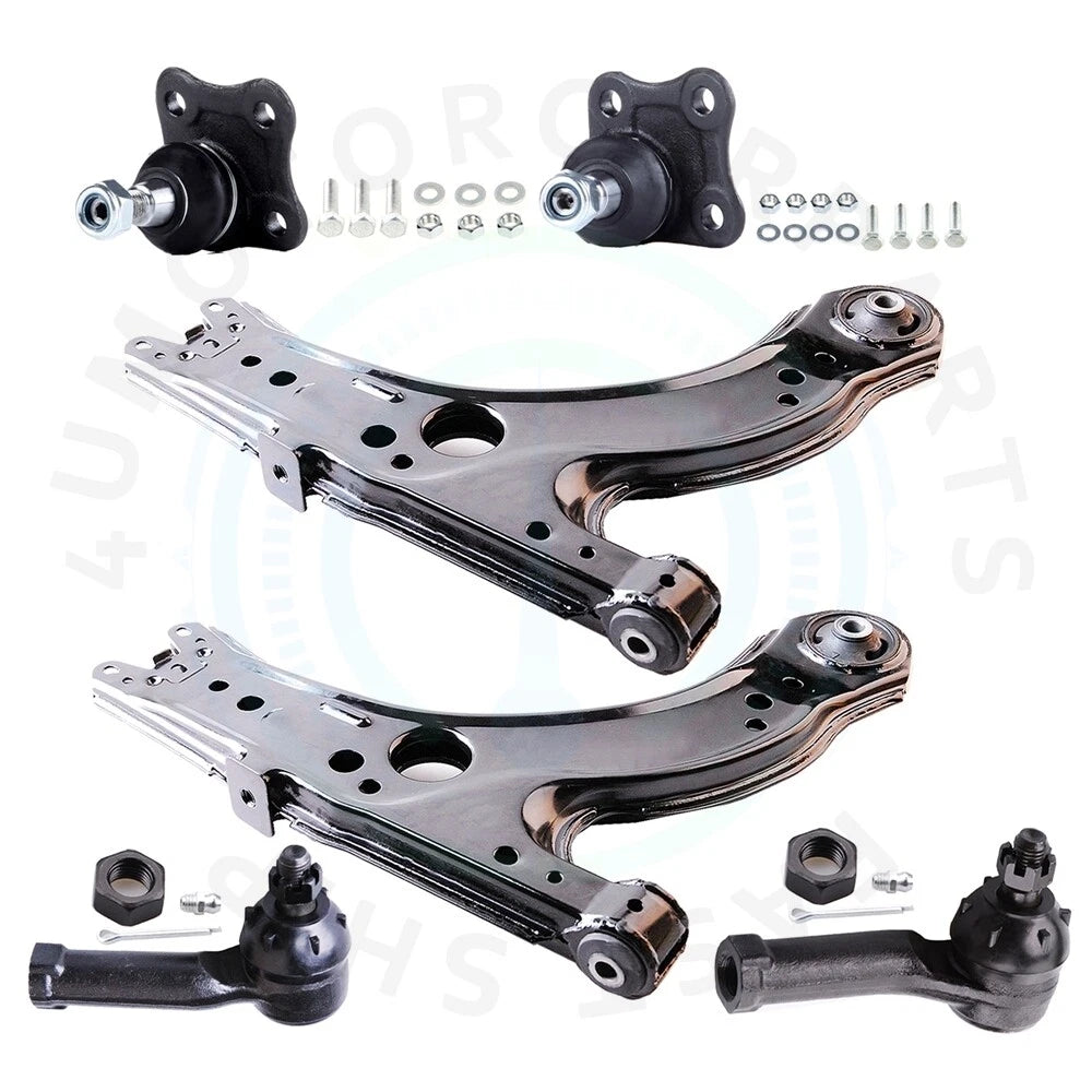 Front Lower Ball Joint Control Arm Tie Rod for Volkswagen Golf Jetta (2000–2004)