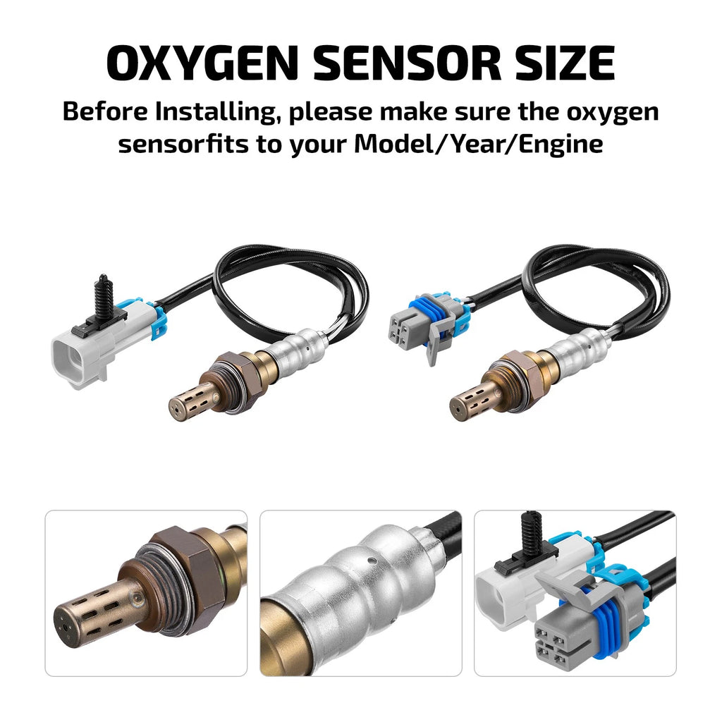 Set of 4 O2 Oxygen Sensors for Chevrolet Monte Carlo (2006–2007)