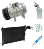 A/C Compressor Kit With Condenser for Ford Mustang 5.0L (1984–1989)