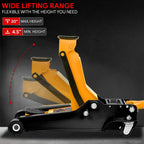 4 Ton Hydraulic Garage Jack for 8000lbs Capacity (4.5-20 in)