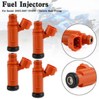 Set of 4 Fuel Injectors 15710-17G00 for Suzuki GSX-R600/750, Vstrom 650, SV650 (2003–2007)