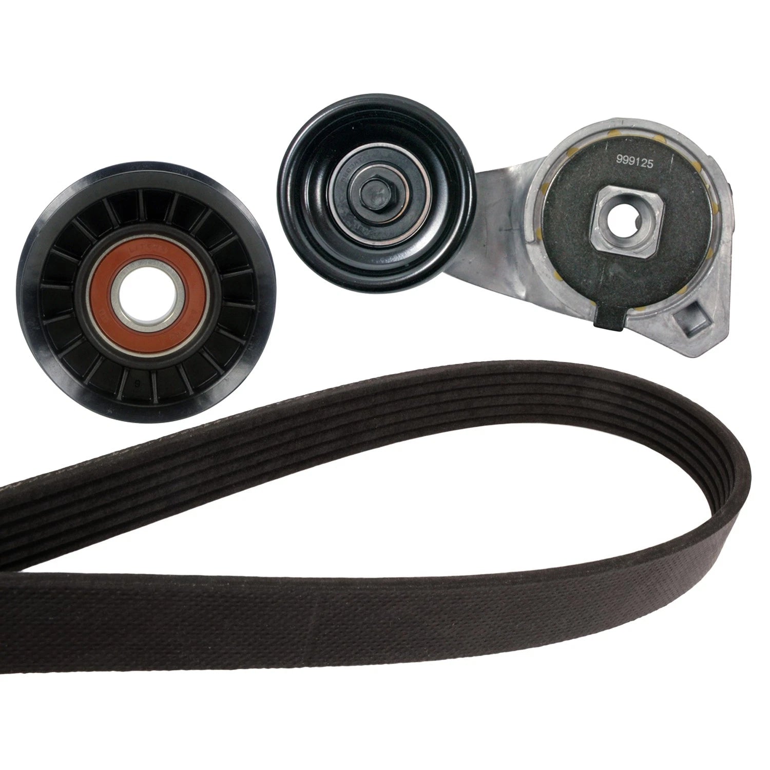 Drive Belt Idler Pulleys Tensioner Kit for G20 G2500 G30 G3500 (1995–2002)