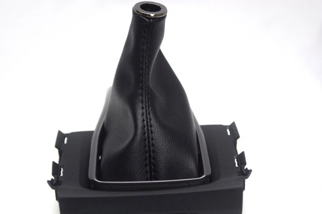 Leather Manual Shift Boot for Honda Civic (2016–2019) Black