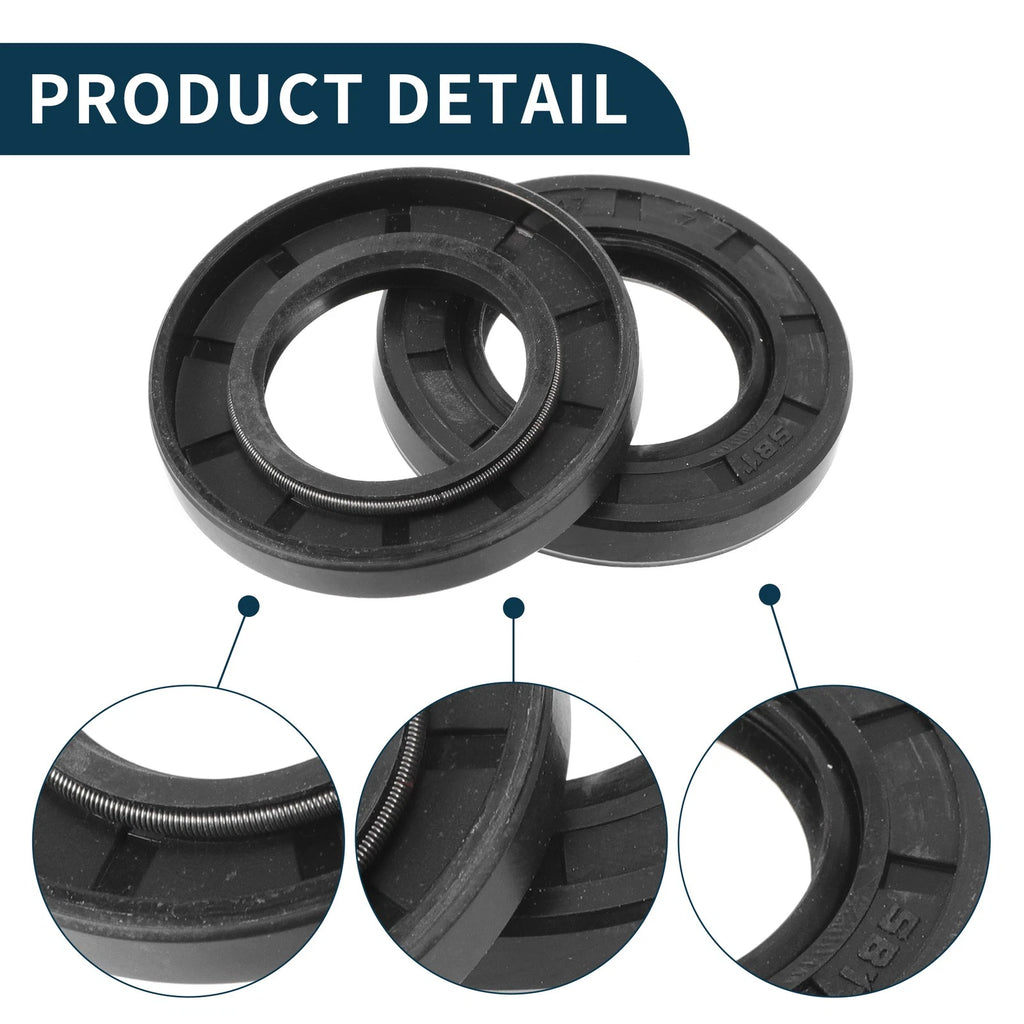 Set of 5 Oil Seal Rotary Shaft Seal NBR Rubber 27x47x7mm