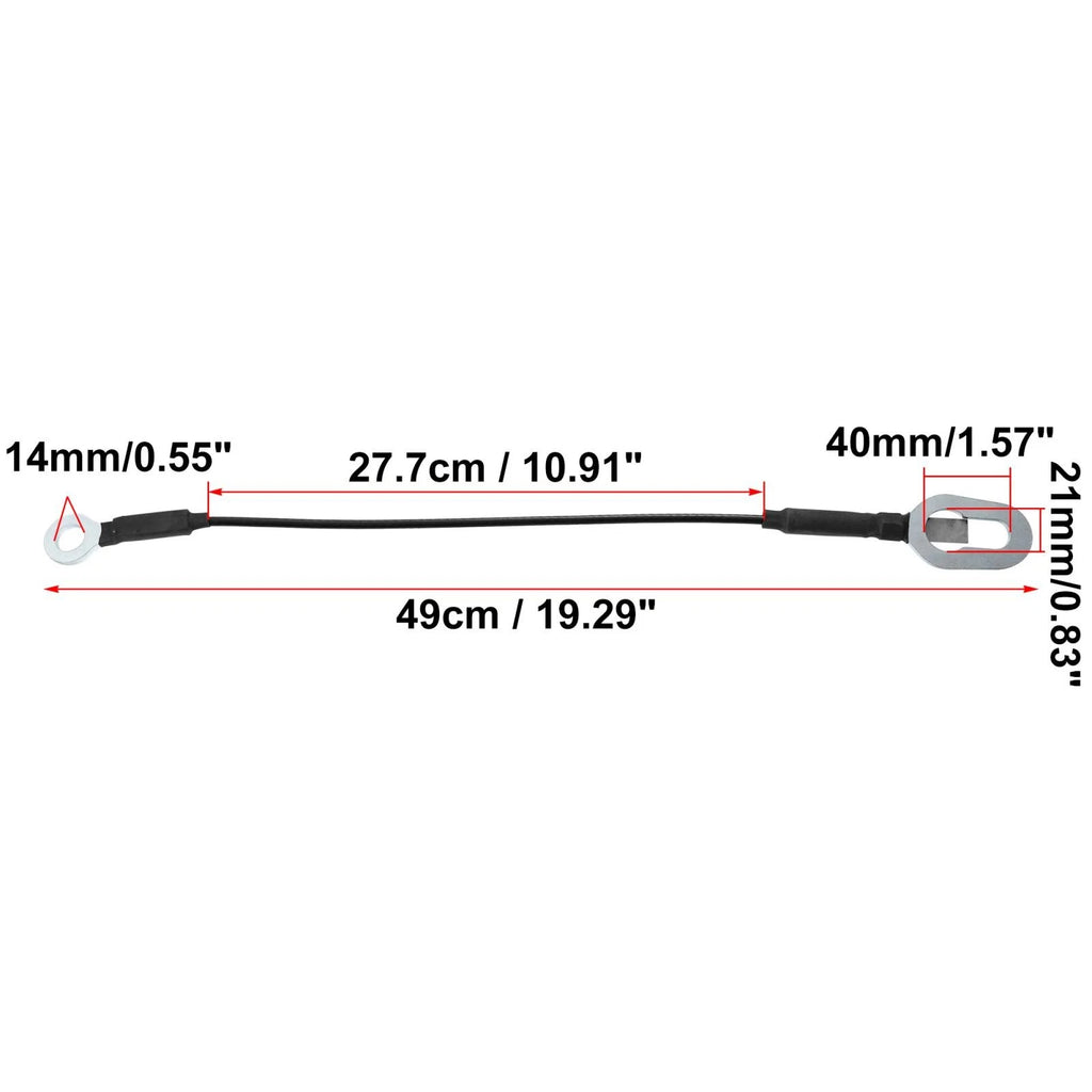 2X Tailgate Cables Holders for Dodge Ram 1500 2500 (1994–2002) 55345124AB