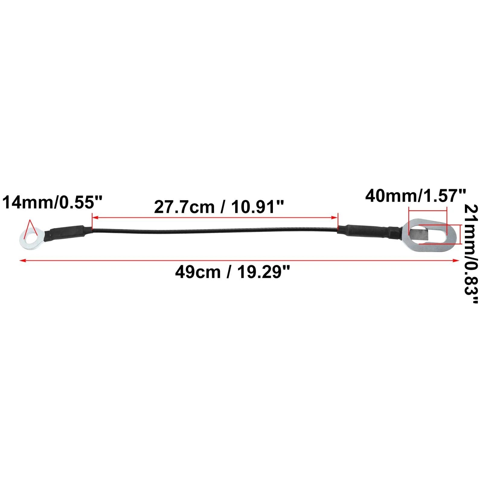 2X Tailgate Cables Holders for Dodge Ram 1500 2500 (1994–2002) 55345124AB