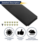 Door Side Lower Trim Garnish No. 7507710011 for Toyota C-HR (2017–2023)