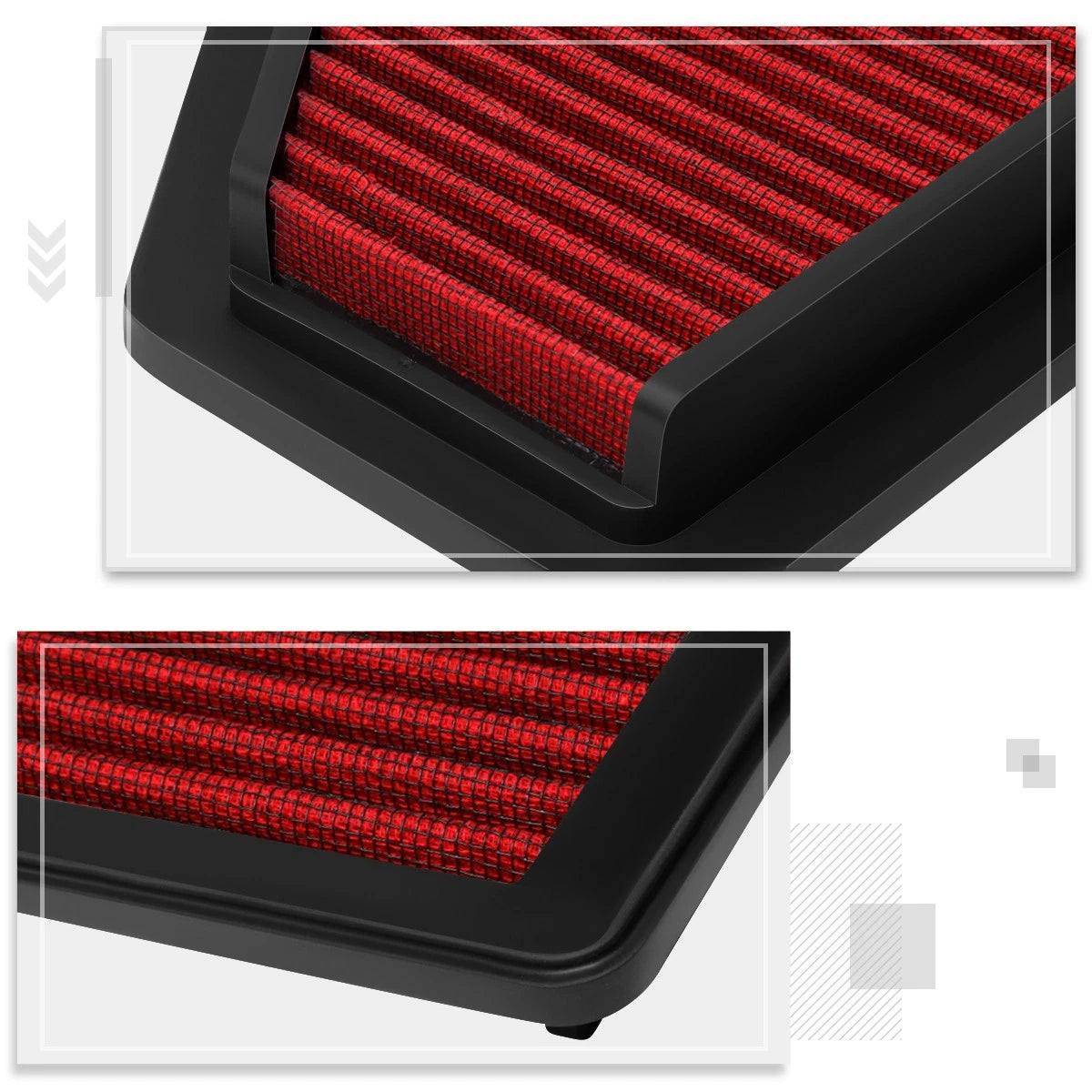 Reusable Hi-Flow Air Filter Panel for Silverado/Sierra/Escalade