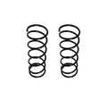 Set of 2 Rear Coil Springs for Mazda 323 (1986–1987) BF