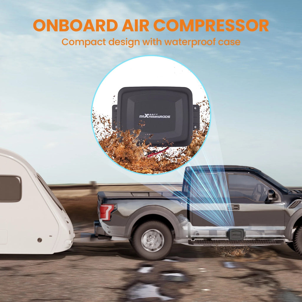 Air Suspension Bags Shock Compressor Kit for Ford Excursion (2000–2005)