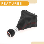 6 Speed Gear Shifting Lever Knob with Cover for Audi A3 (2013–2020)