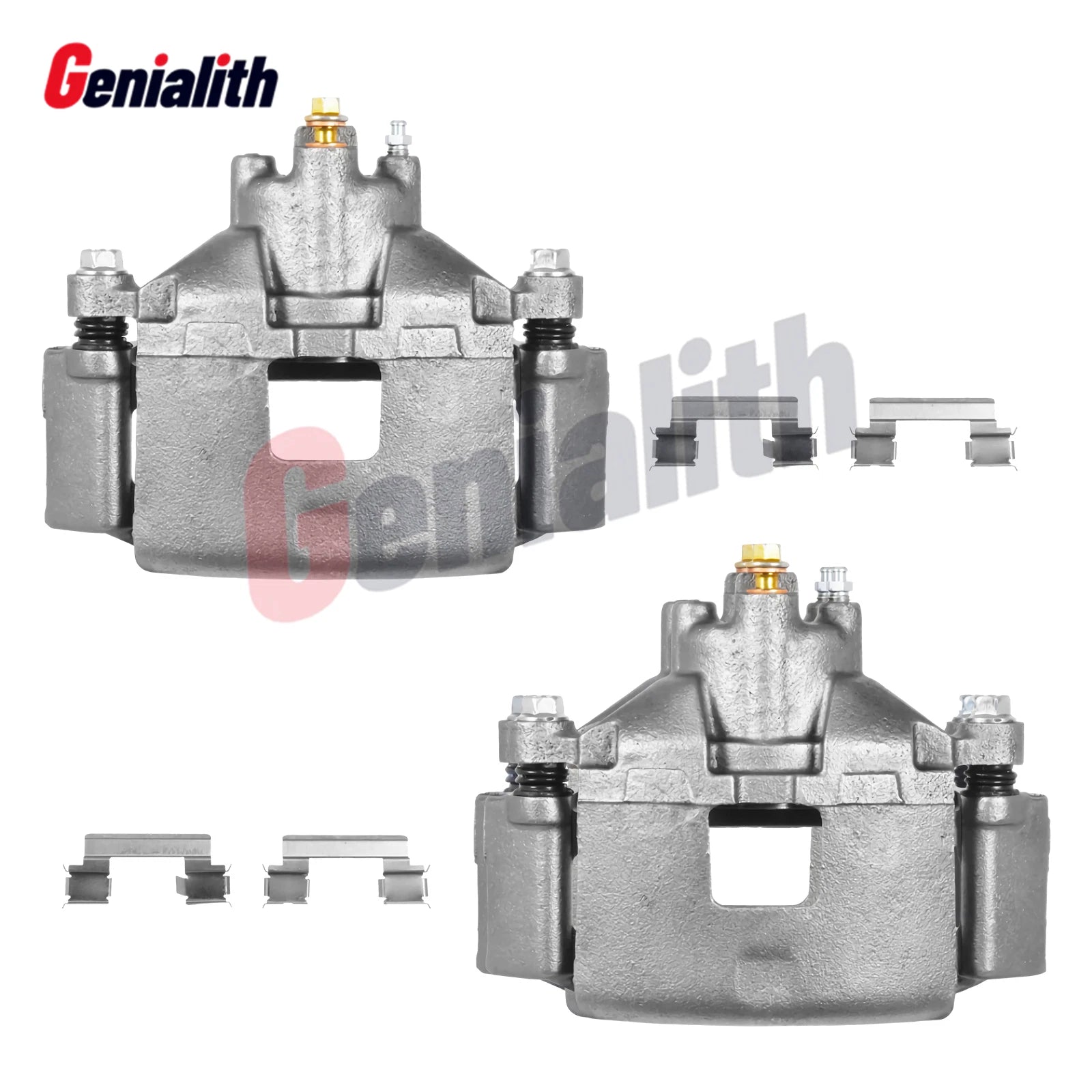 2X Front Brake Calipers w/ Bracket for Chevy Uplander LaCrosse Grand Prix (2005–2008)
