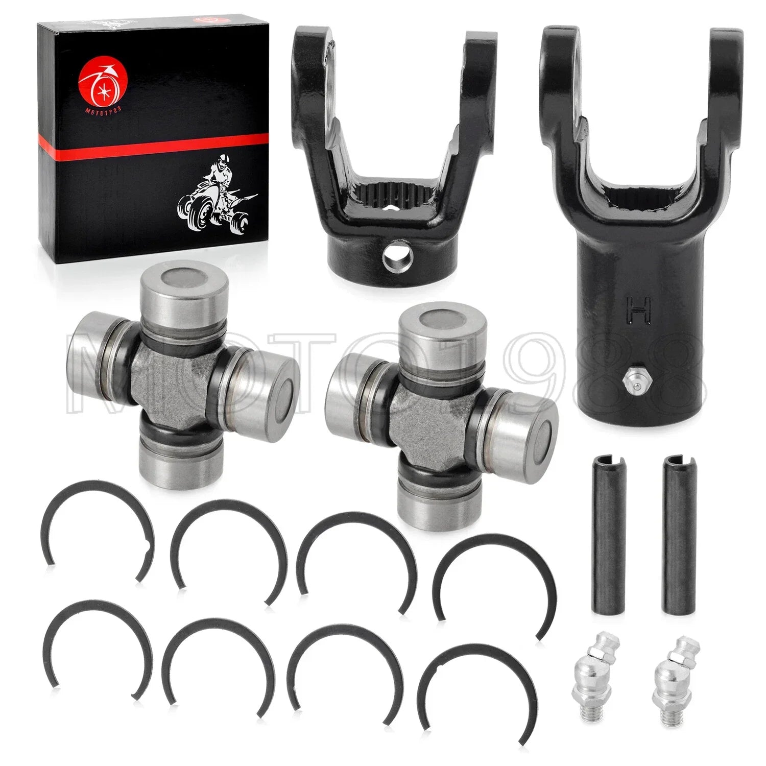 Front Prop Shaft Yoke U-Joint for Polaris LUH 6X6 Pro 500 4x4 (2002–2006)