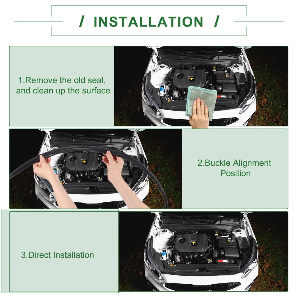 Rear Engine Hood Sealing Strip No.74143SDAA00 for Honda Accord (2003–2007)