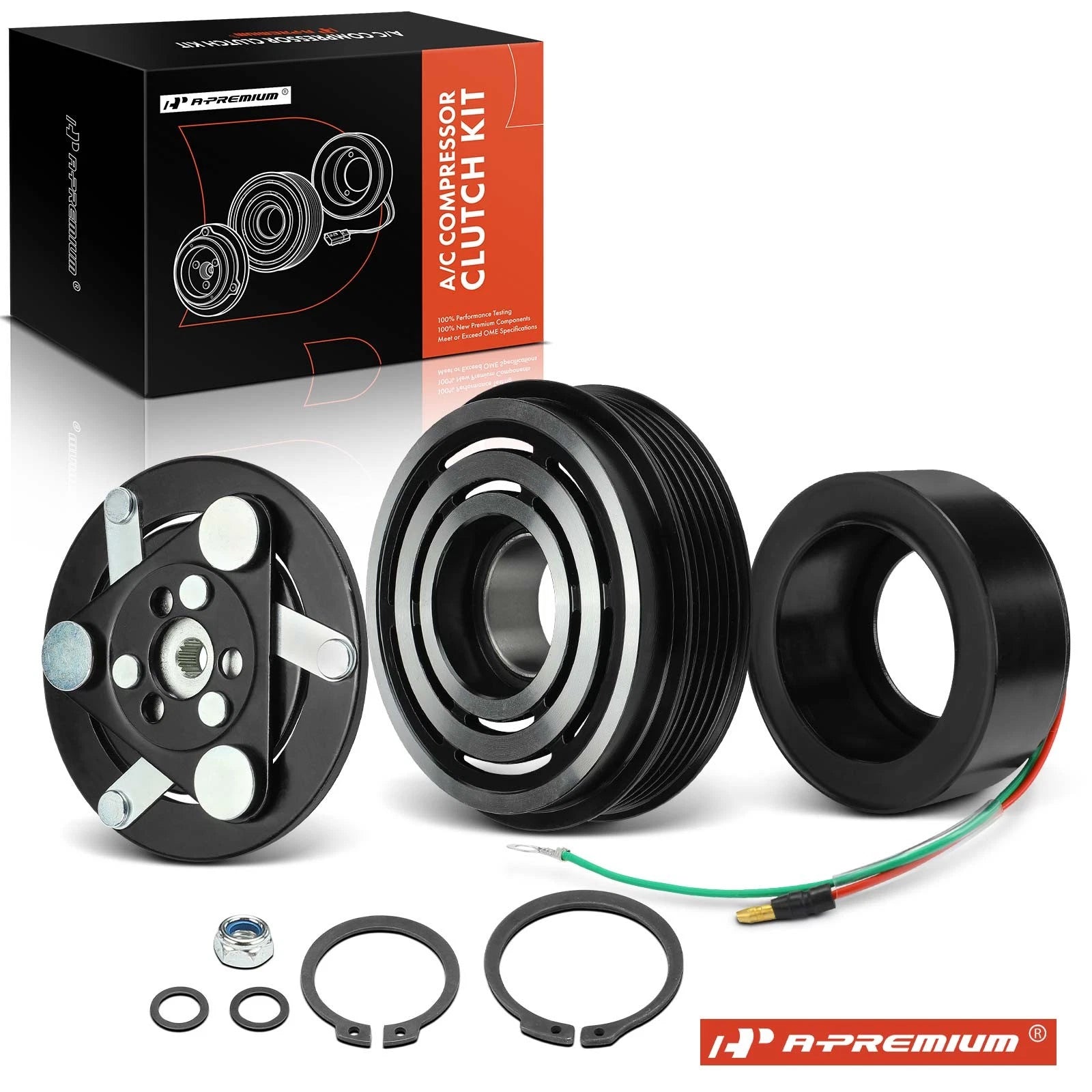 A/C Compressor Clutch Kit for Honda Fit (2009–2013)