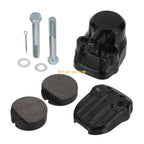 Front Brake Caliper Kit Assembly W/Pads for Honda CB360/400F/450/500 (1974–1978)