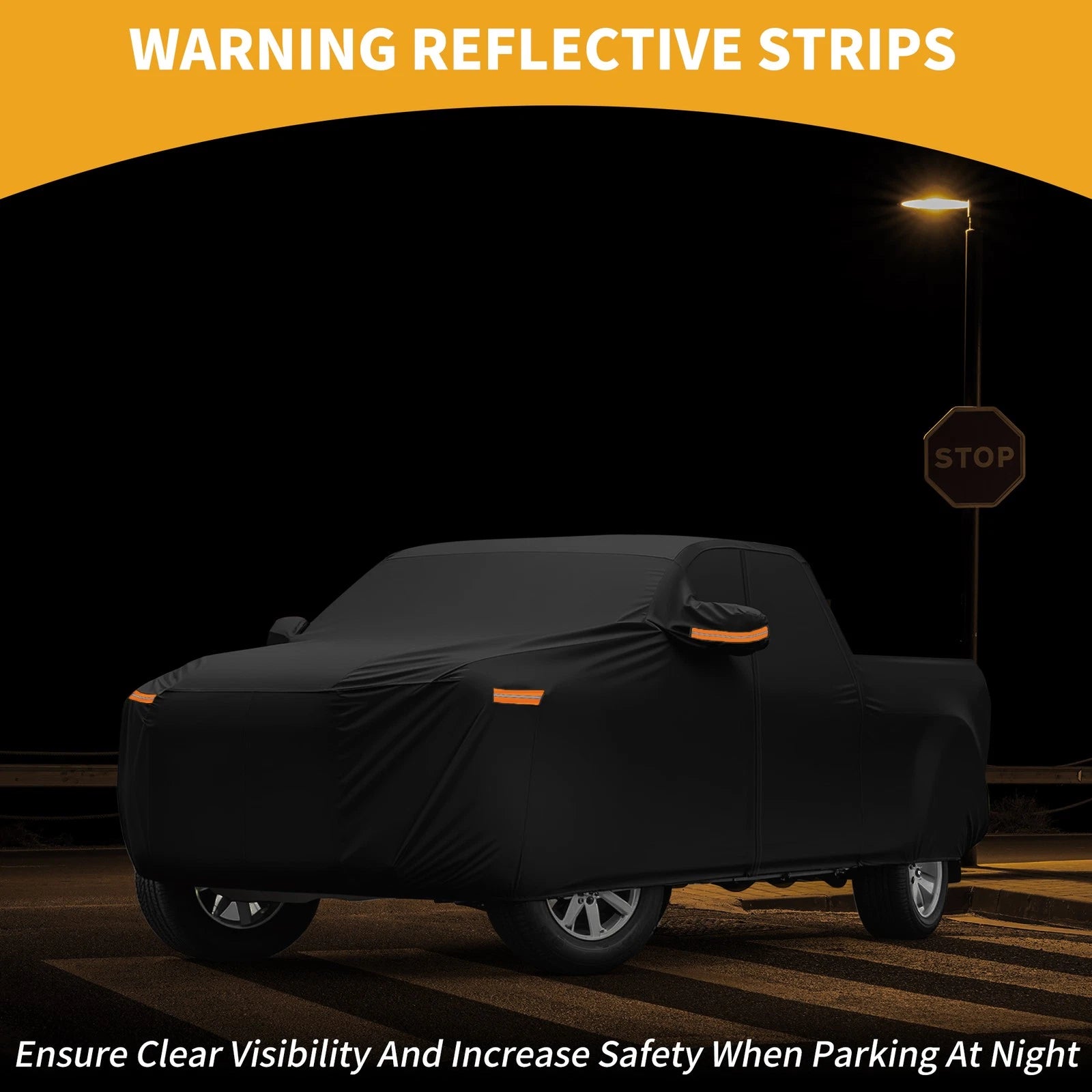 Waterproof Car Cover for Honda Ridgeline (2006–2023) 190T-PU with Zipper