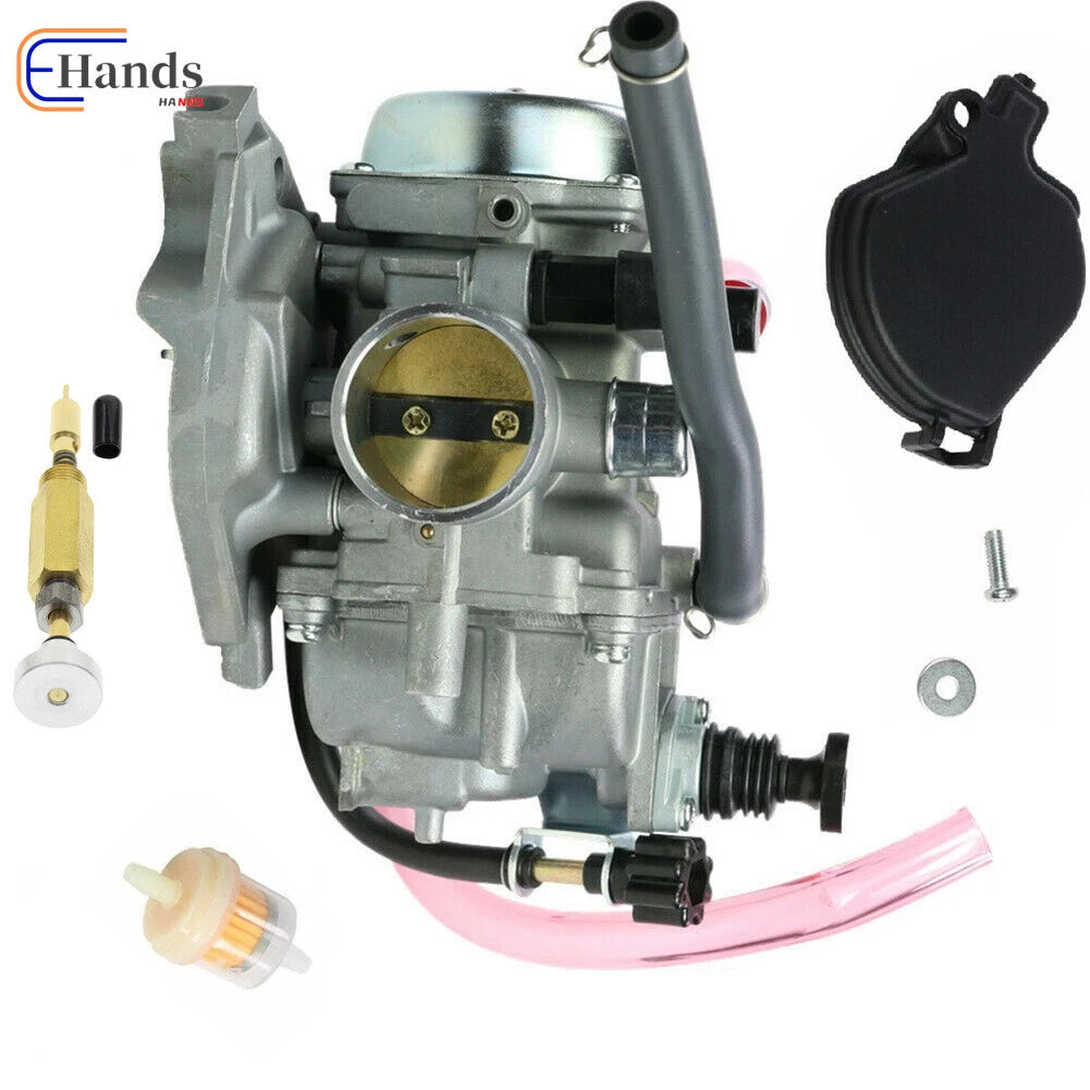 Carburetor & Choke Cable Eliminator for Kawasaki Bayou KLF400 (1993–1999)
