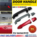 Set of 4 Exterior Door Handles for Toyota Camry (2012–2017) Black/Gray/Red