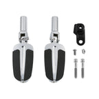 Chrome Passenger Footpeg Pedals Mount for Harley Softail Slim (2012–2017)
