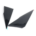Glossy Black Rear Quarter Moldings Covers for Toyota Prius (2016-2022)