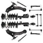 Front Struts + Control Arms Sway Bar Tie Rods For Toyota Camry 2007-2011 3.5L