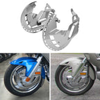 Brake Disc Rotors Covers LED Ring Blue Fire for Honda Goldwing 1800 (2001–2017)