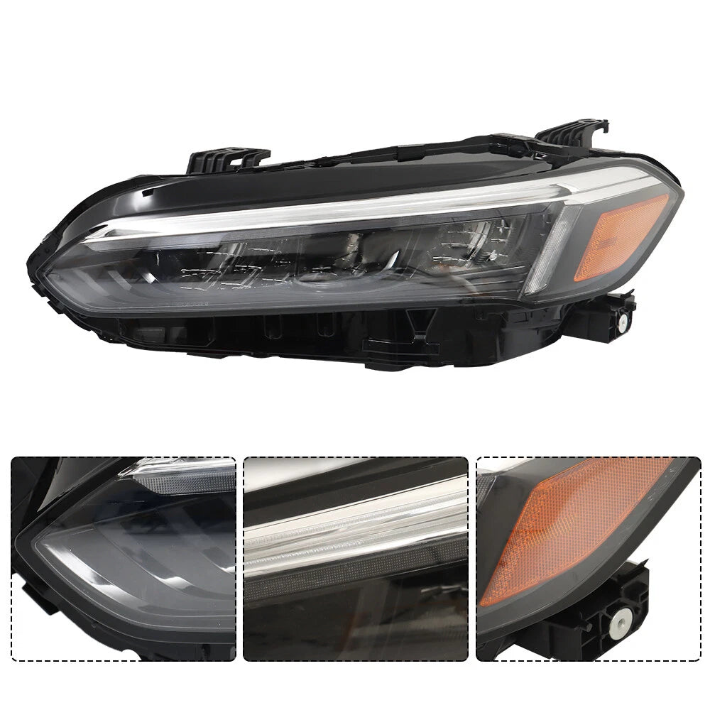 Front Headlight for Honda Civic Sport Touring (2022-2023) LED Clear