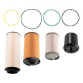 Set of 4 Oil Fuel Filters for MX13 (YYYY–YYYY)