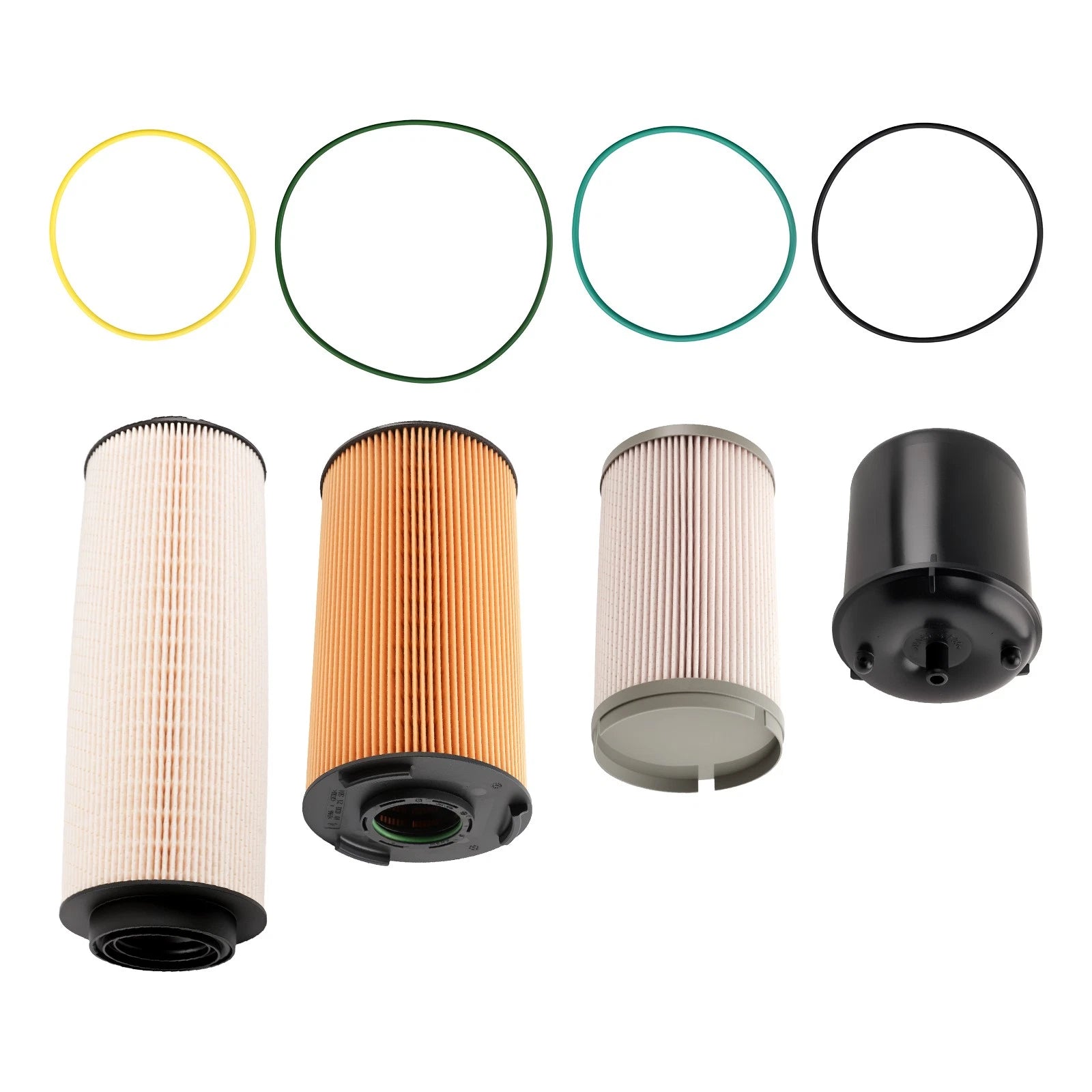 Set of 4 Oil Fuel Filters for MX13 (YYYY–YYYY)