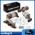 Pair of Front Catalytic Converters for Lexus ES300 & Toyota Camry (2002–2006)