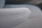 Front Seat Armrest Cover Leather for Dodge Grand Caravan (1996–2007) Gray