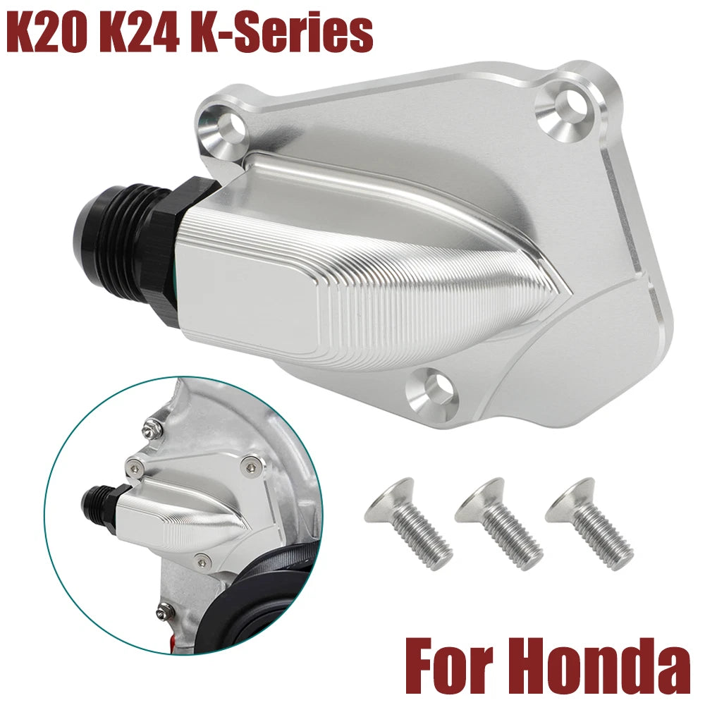 K Series K20 K24 Timing Chain Tensioner Oil Return Plate Cover Kit