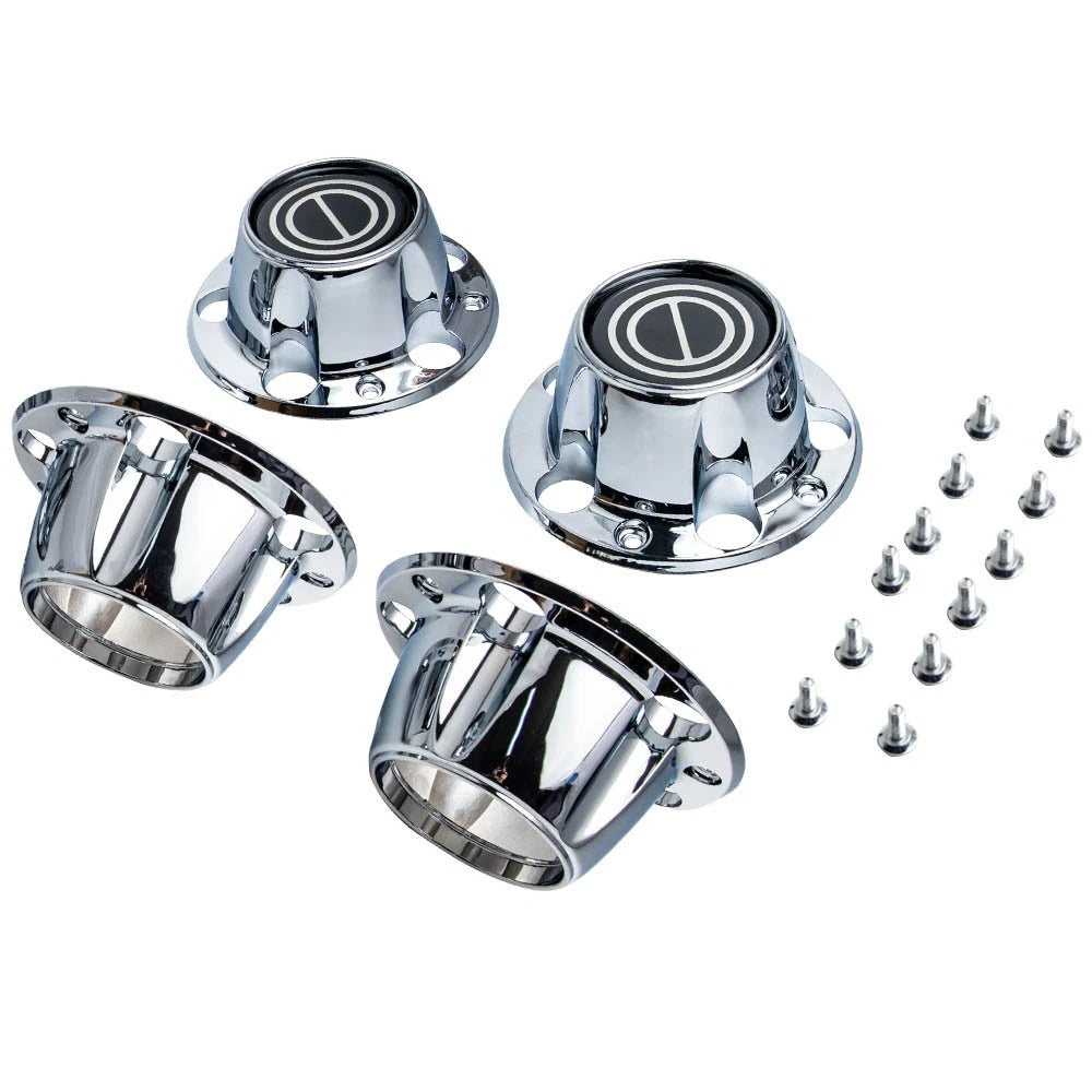 Chrome Wheel Hub Cap Center Cover for Ford Bronco F150 (1980–1996)
