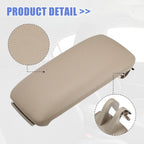 Center Console Cover Lid 8P0864245P for Audi A3 (2003–2012) Beige Armrest