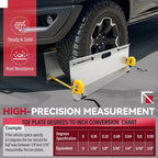 Wheel Alignment Tool Set for HECASA (Camber Caster Toe Plates)