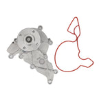 Water Pump with Gasket for Hyundai Equus Genesis G80 G90 Kia K900 (2011–2020)