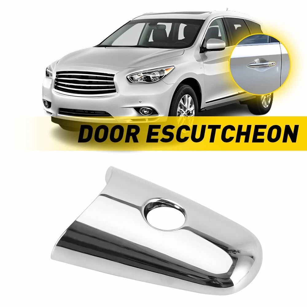 Front Door Escutcheon Handle Cover for Infiniti QX60 QX70 QX80 (2014–2019)