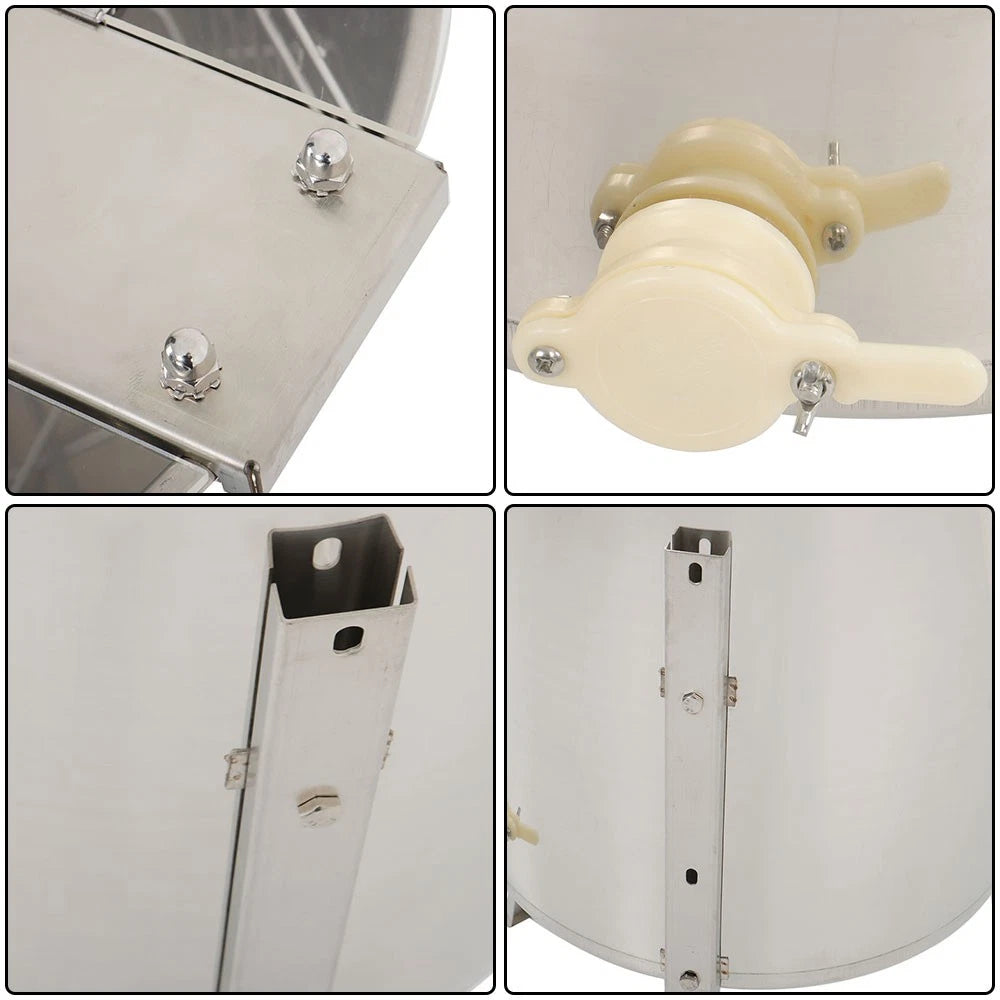 Set of 4 Electric Honey Extractor Frames for Beekeeping Equipment