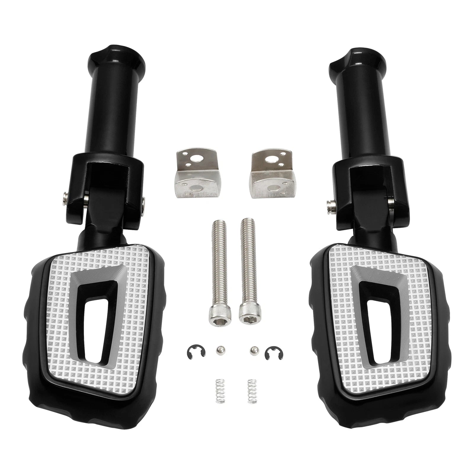 Passenger Footpegs Bracket Mount for Harley Softail Low Rider Street Bob (2018–2023)