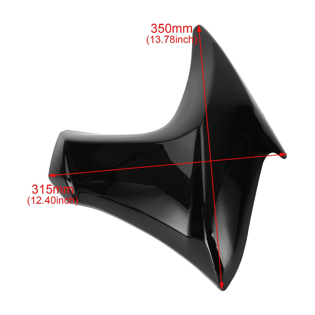 Radiator Side Cover Fairing Panels for Kawasaki ER6N (2012–2016) Gloss Black