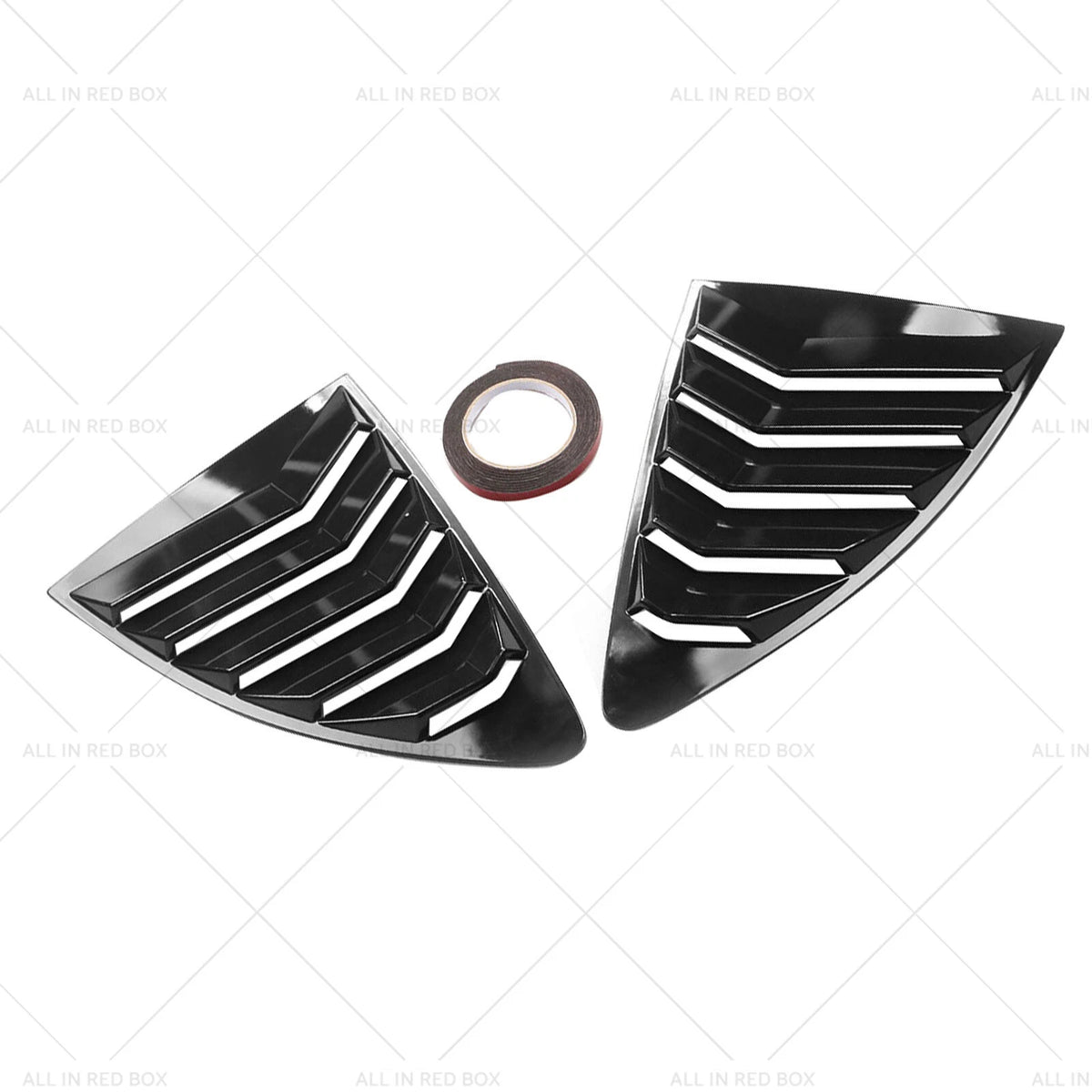 2X Rear Side Window Louvers for Toyota 86/Subaru BRZ (2013–2019)