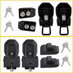 Hood Latch Lock Catch Kit for Jeep Wrangler JL JLU Gladiator JT (2018–2023)