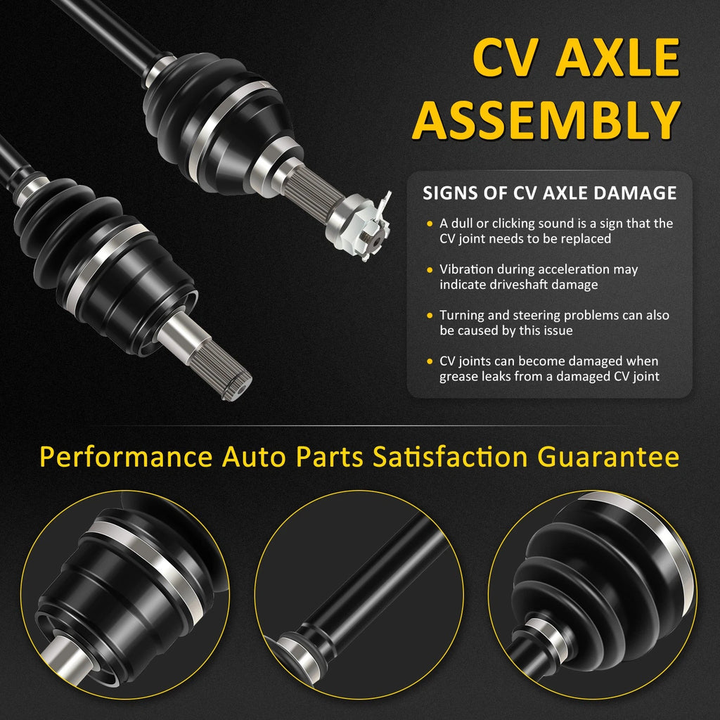Front Right CV Axle for Kawasaki Brute Force 650/750 (2005–2023)