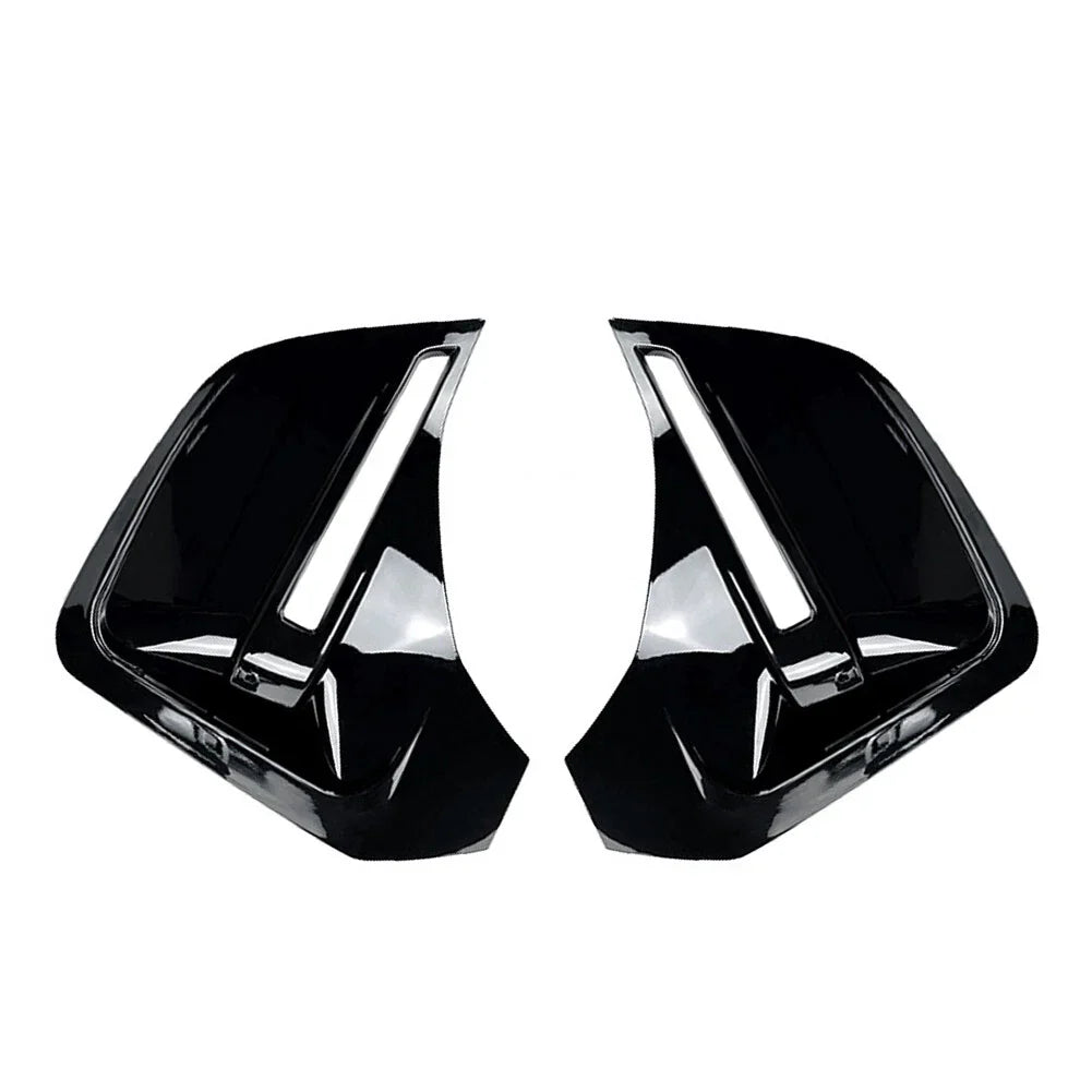 Black Rear Side Air Vent Covers for BMW 4 Series G26 i4 (2020-2024)