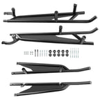 Black Nerf Bars Rock Sliders for Can-Am Maverick X3 Max (2017–2023) 715003888