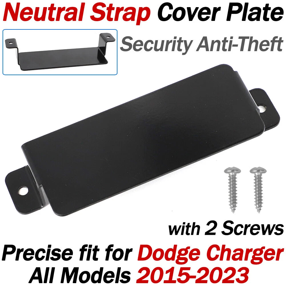 Neutral Strap Cover Plate Kit for Dodge Charger (2015–2023)