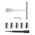 8pc Injector Cleaner Cutter Kit Re-Face Reamer Tool for Universal Use
